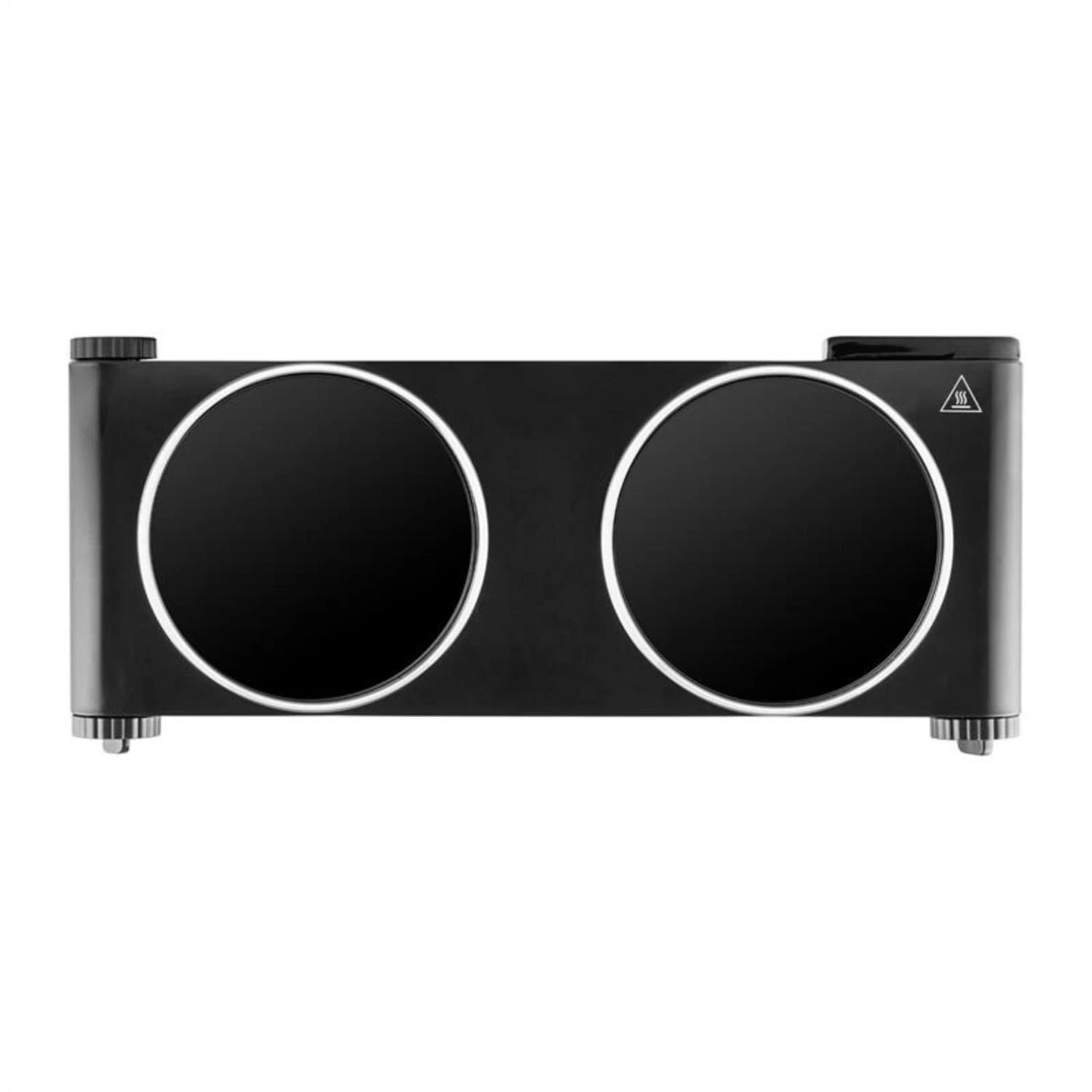 Captain Cook² Doppel-Kochplatte Infrarot 2400W Edelstahl Schwarz – Bild 5