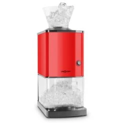 Icebreaker Ice Crusher 15kg/h 3,5 Liter Eisbehälter Edelstahl Rot