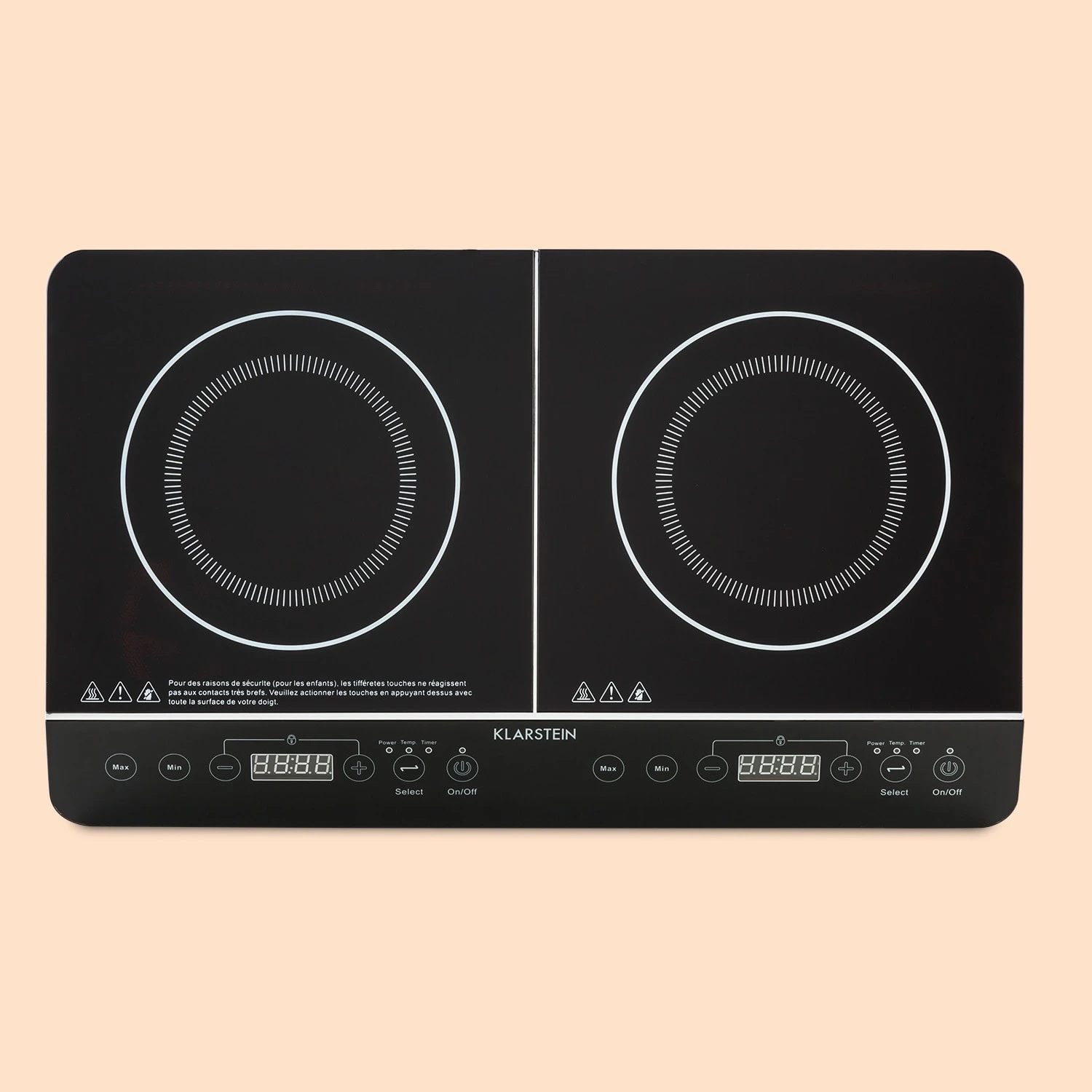 VariCook Slim Doppel-Induktionskochplatte 3500 W Timer 240° C Touch – Bild 5