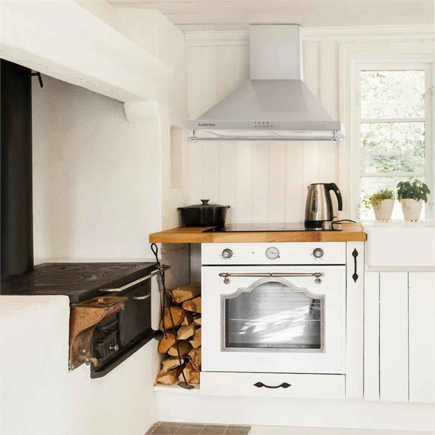 Montblanc 60 Dunstabzugshaube 610m³/h 165W 2x1,5W LED Reling – Bild 3