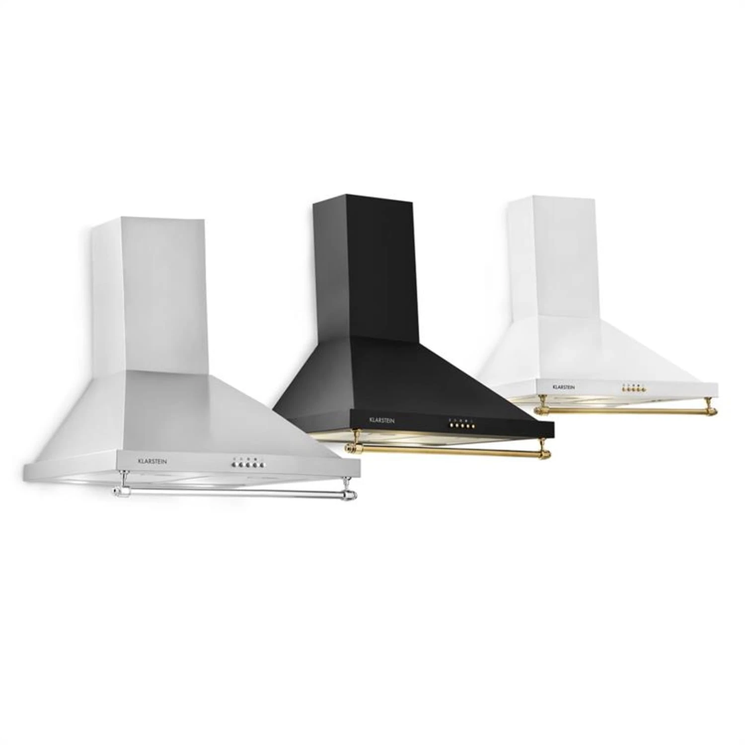 Montblanc 60 Dunstabzugshaube 610m³/h 165W 2x1,5W LED Reling – Bild 10