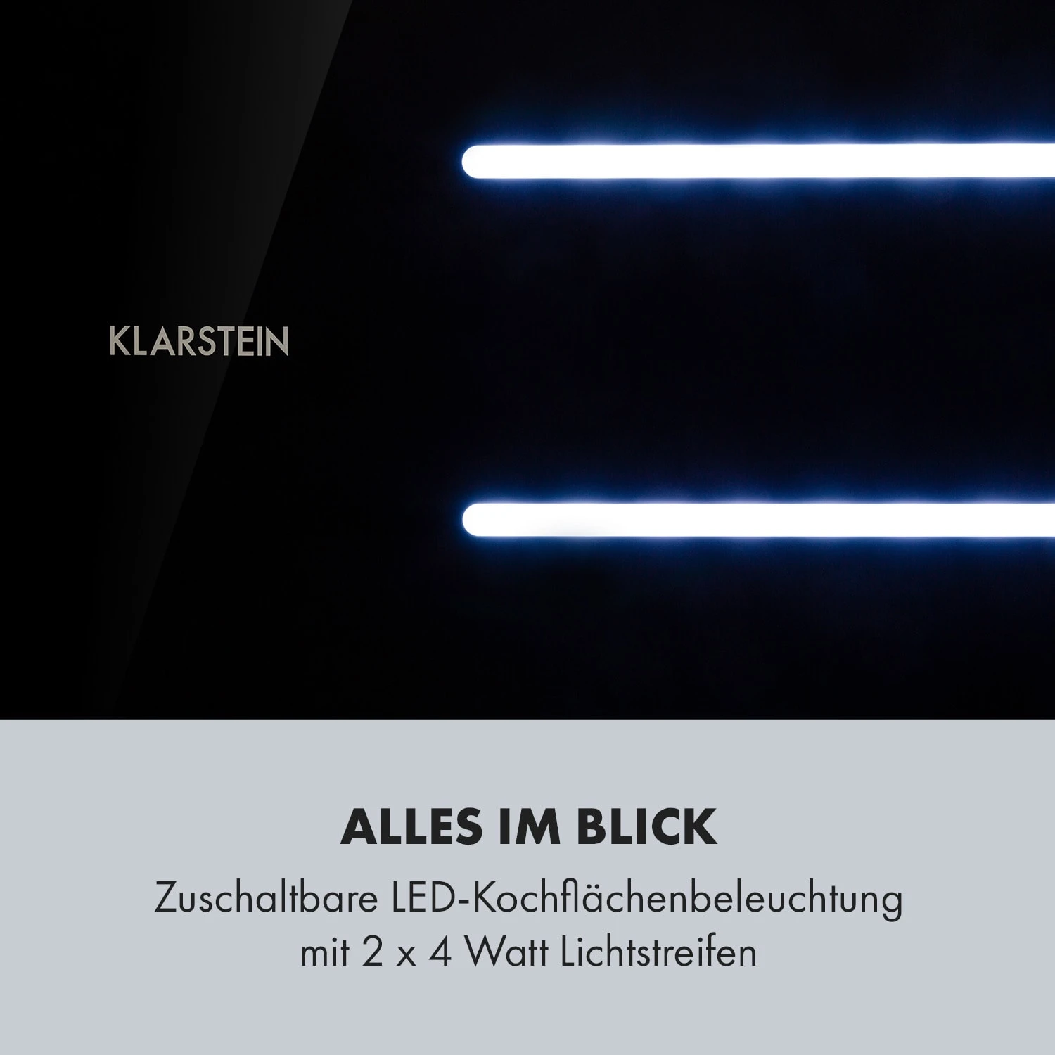 High Line Deckenhaube 77 Cm 410 M3/h 75W 3 Stufen Fernbedienung – Bild 6