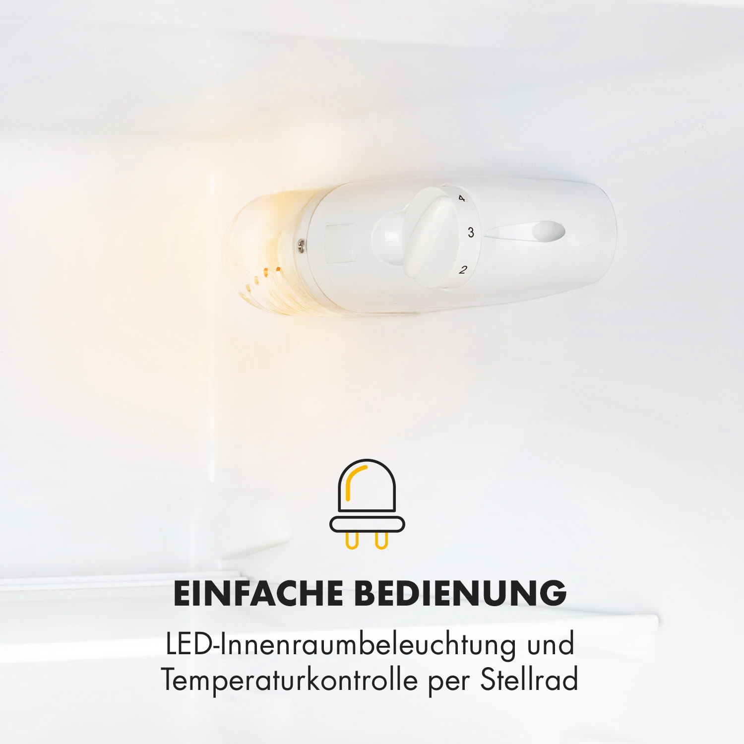 Miro XL Kühl-Gefrierkombination 180/69 L Black-Board-Front – Bild 7