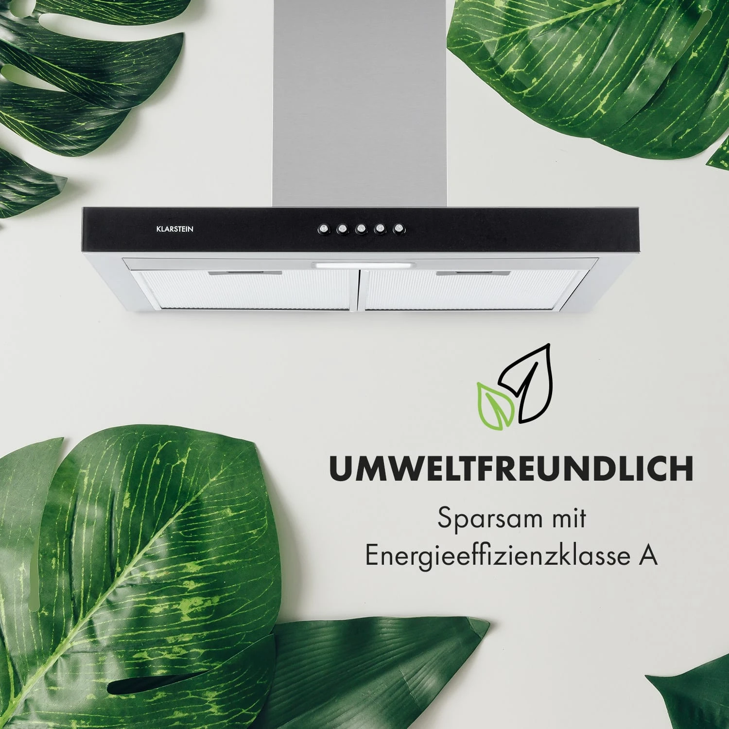 Darya Dunstabzugshaube 60cm 310 M³/h Edelstahl Silber – Bild 4