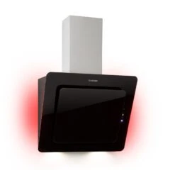 Helena 60 Dunstabzugshaube 595 M³/h LED-Display Schwarz