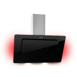 Helena 90 Dunstabzugshaube 595 M³/h LED-Display Schwarz