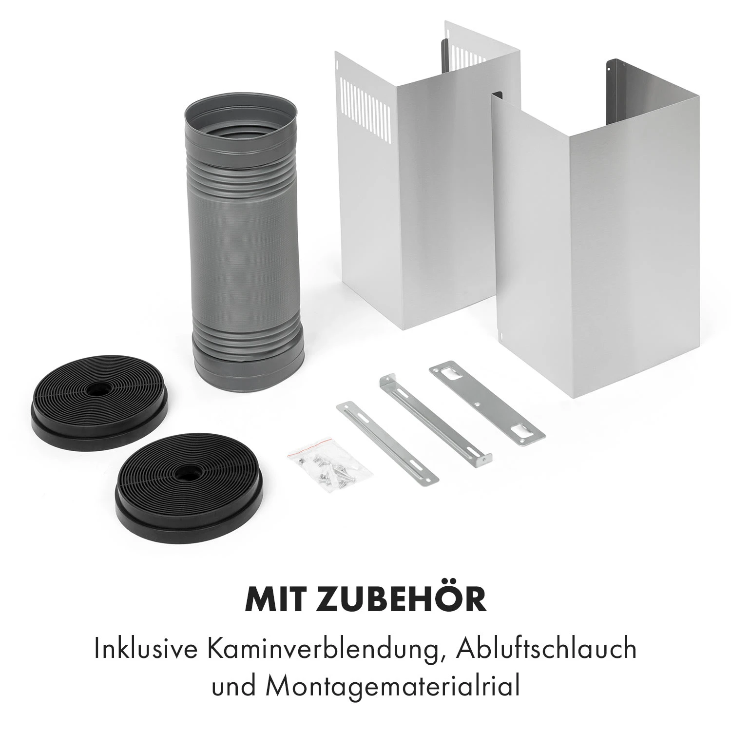 Helena 90 Dunstabzugshaube 595 M³/h LED-Display Weiß – Bild 8