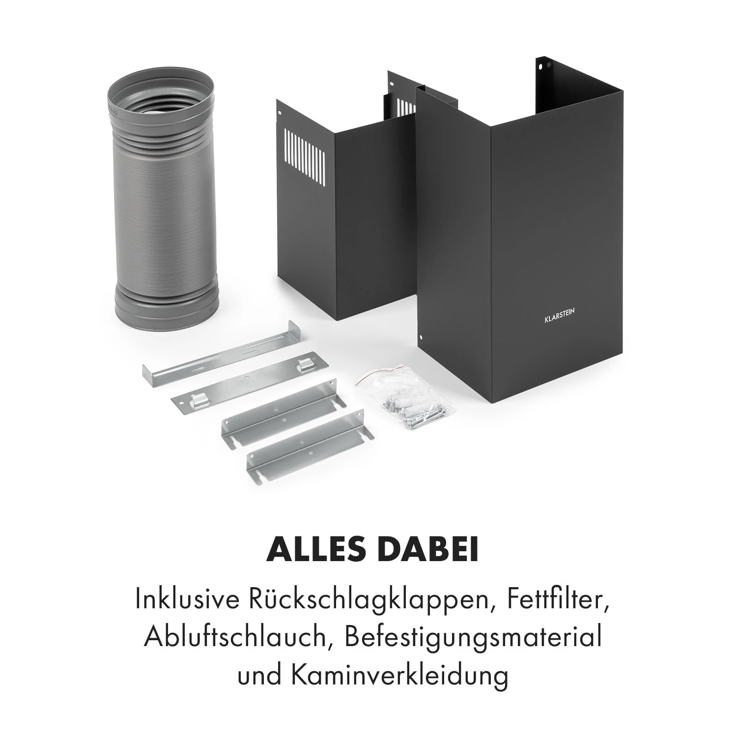 Sofia 60 Dunstabzugshaube Kopffrei 300 M³/h Touch-Control Glasfront – Bild 8