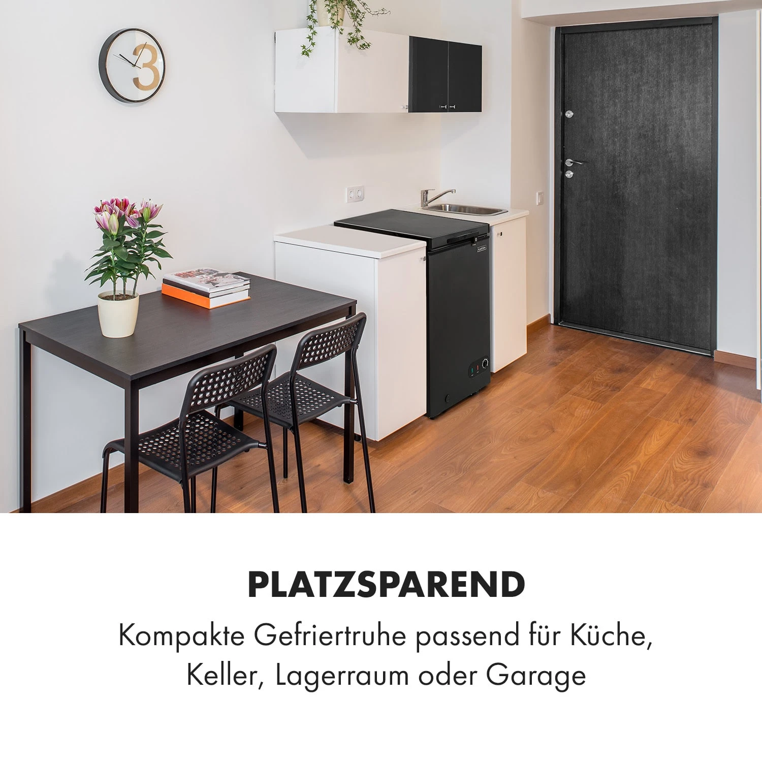 Iceblokk 80 Gefriertruhe Freistehend 78 L Korb Abschließbar – Bild 2