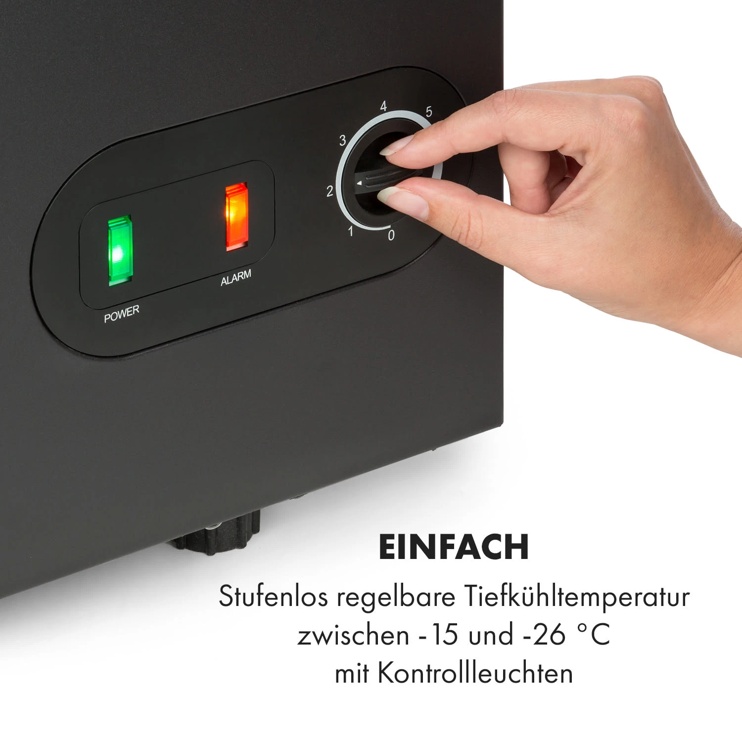 Iceblokk 80 Gefriertruhe Freistehend 78 L Korb Abschließbar – Bild 5