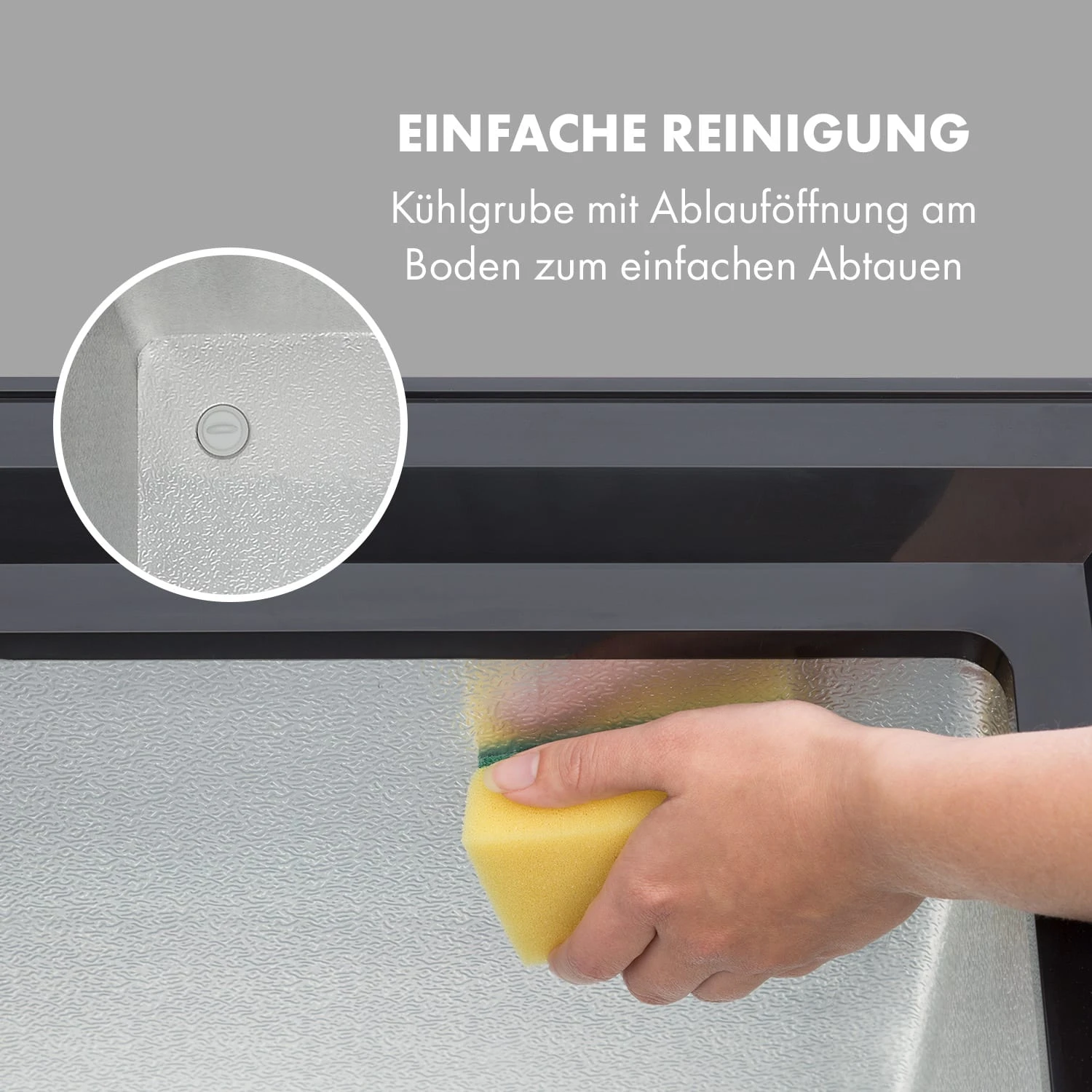 Iceblokk 80 Gefriertruhe Freistehend 78 L Korb Abschließbar – Bild 7