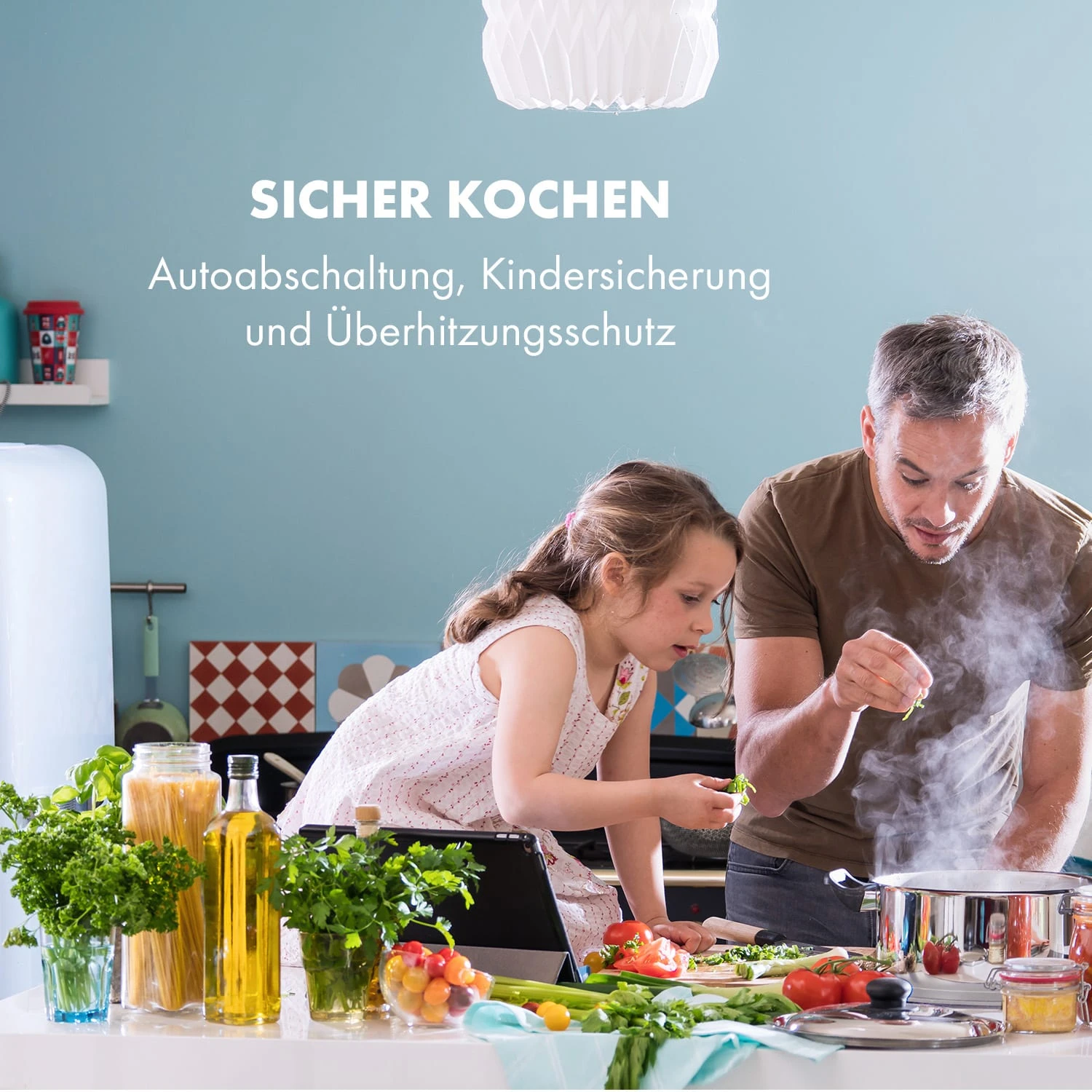 Delicatessa 60 Hybrid Einbaukochfeld Induktion 4 Zonen 7000W – Bild 10