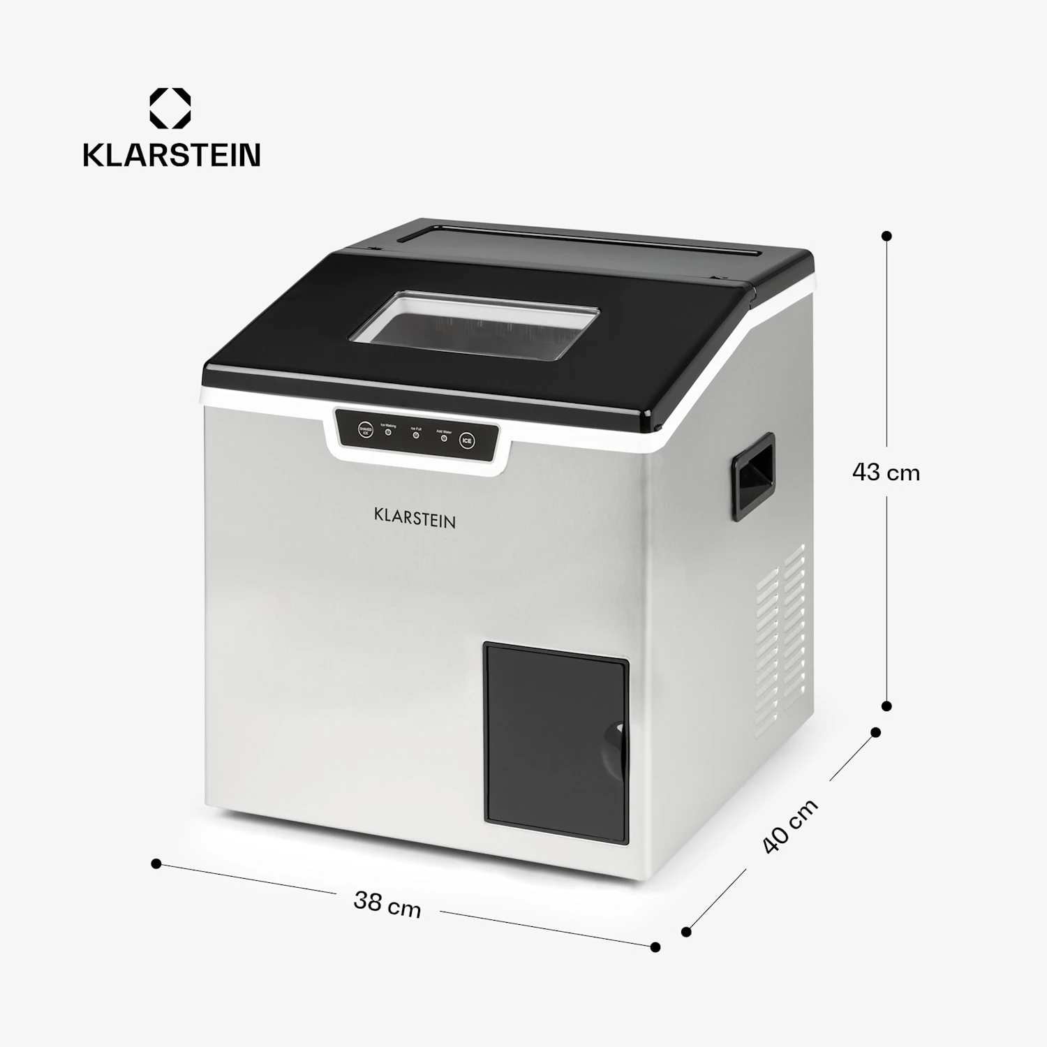 Icefestival Bullet Eiswürfelbereiter 400W 1,9l 20kg/24h – Bild 7