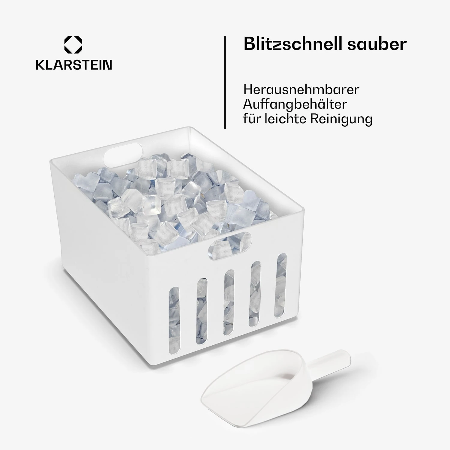 Icefestival Cube Eiswürfelbereiter 400W 1,9l 20kg/24h – Bild 6