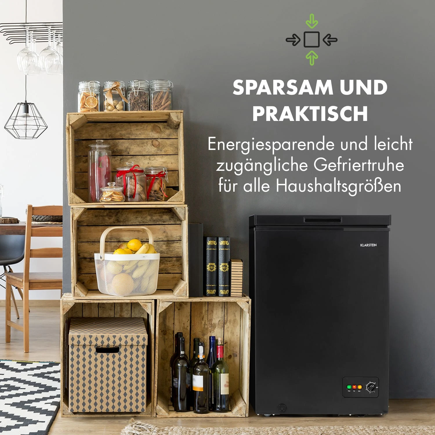 Iceblokk 100 Gefriertruhe Gefrierschrank 100 L 75 W – Bild 2