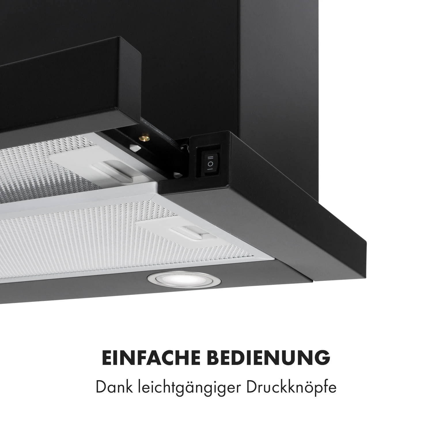 Mariana 60 Flachschirmhaube 500 M³/h Abluft LED – Bild 4