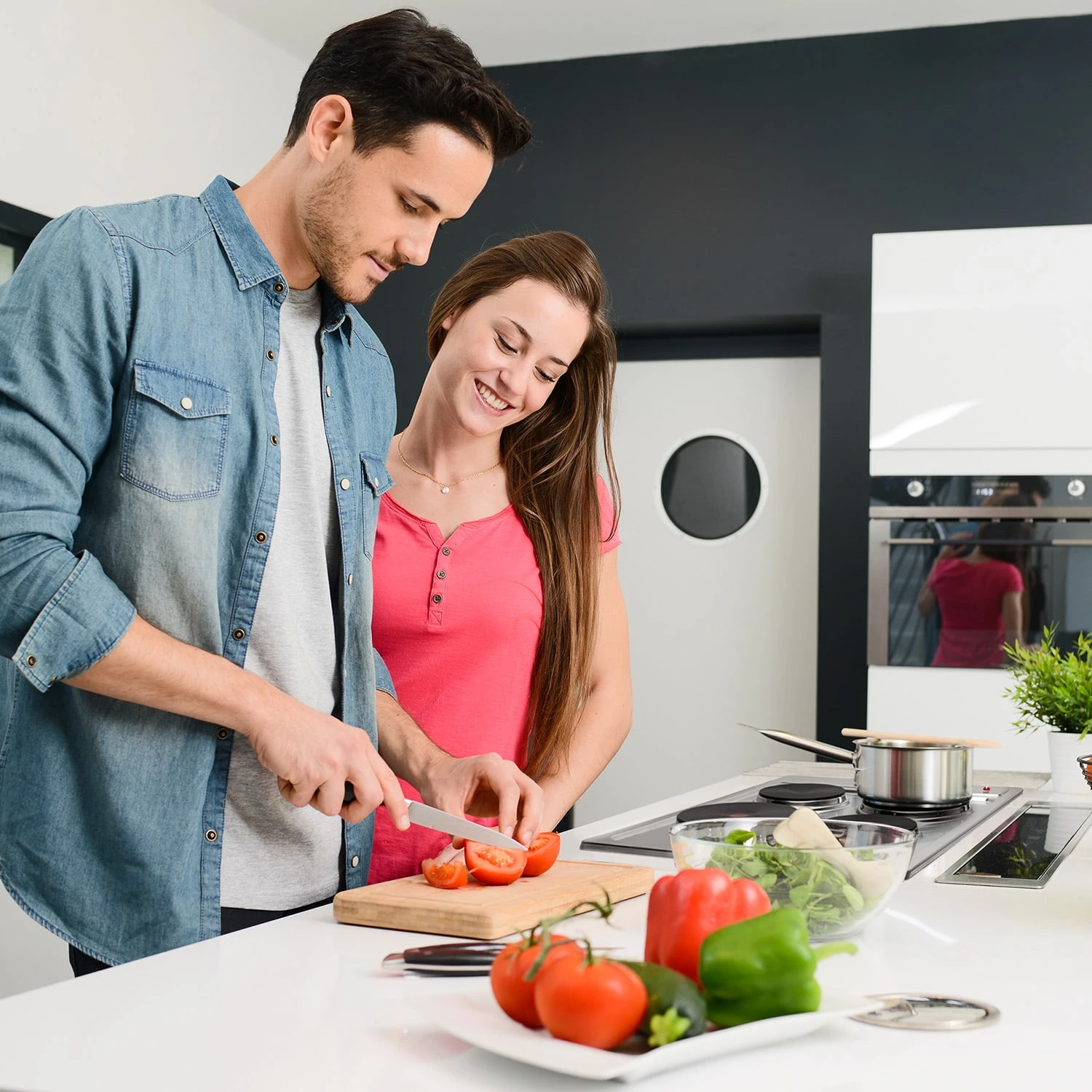 Appetito 4 Elektrokochfeld 4 Platten 6 Stufen 5500 Watt Edelstahl – Bild 2