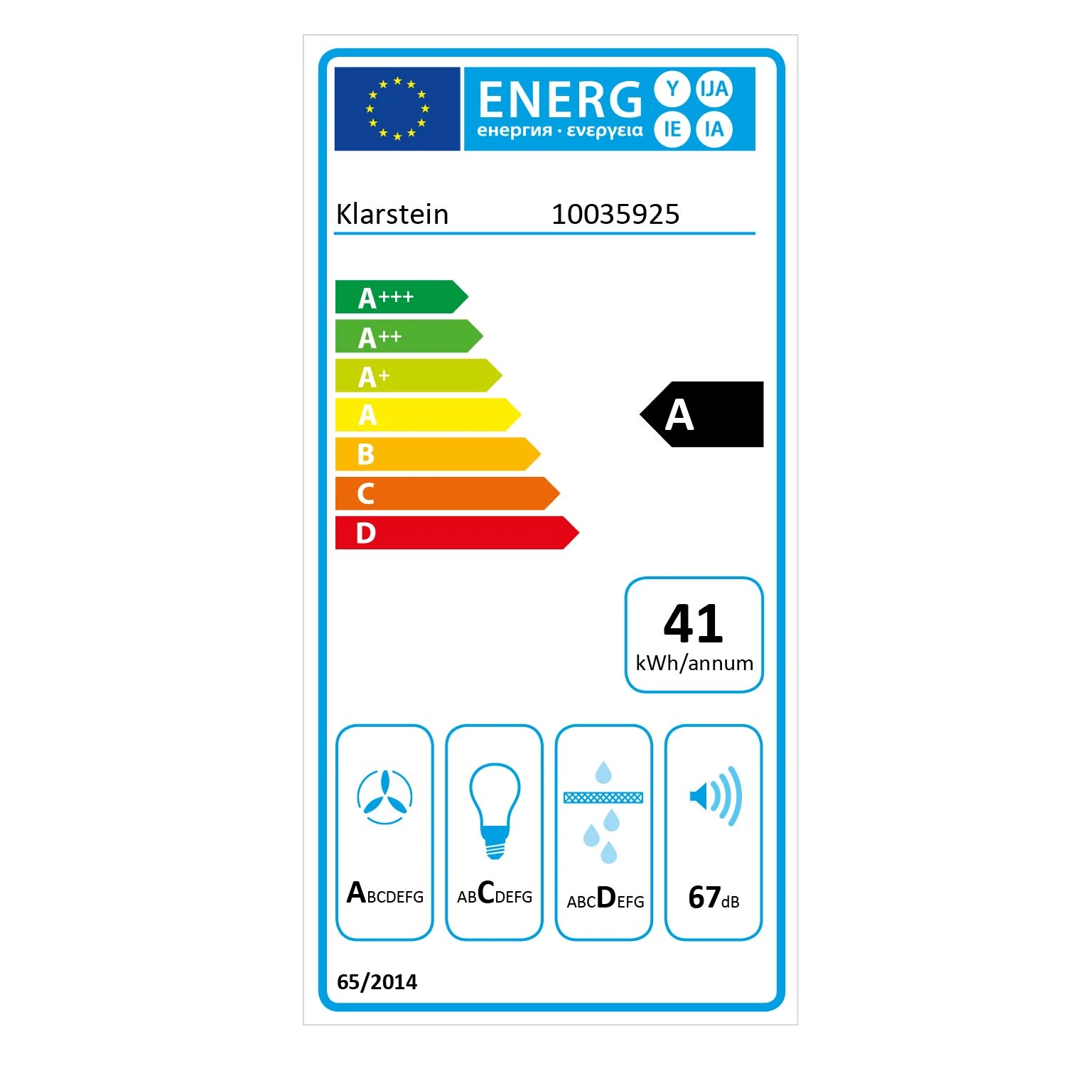 Mariana Neo 60 Flachschirmhaube 60cm 640 M³/h Abluft LED – Bild 8