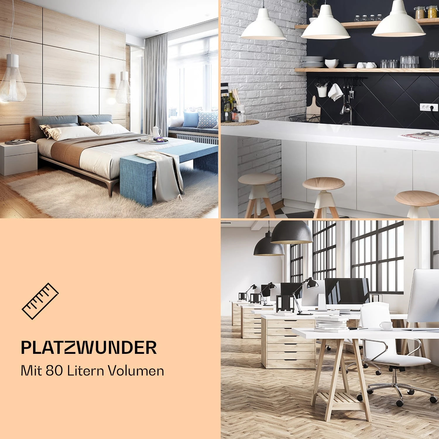 Beersafe XXL Crystal White Kühlschrank 80 Ltr Panoramaglas Edelstahl – Bild 2