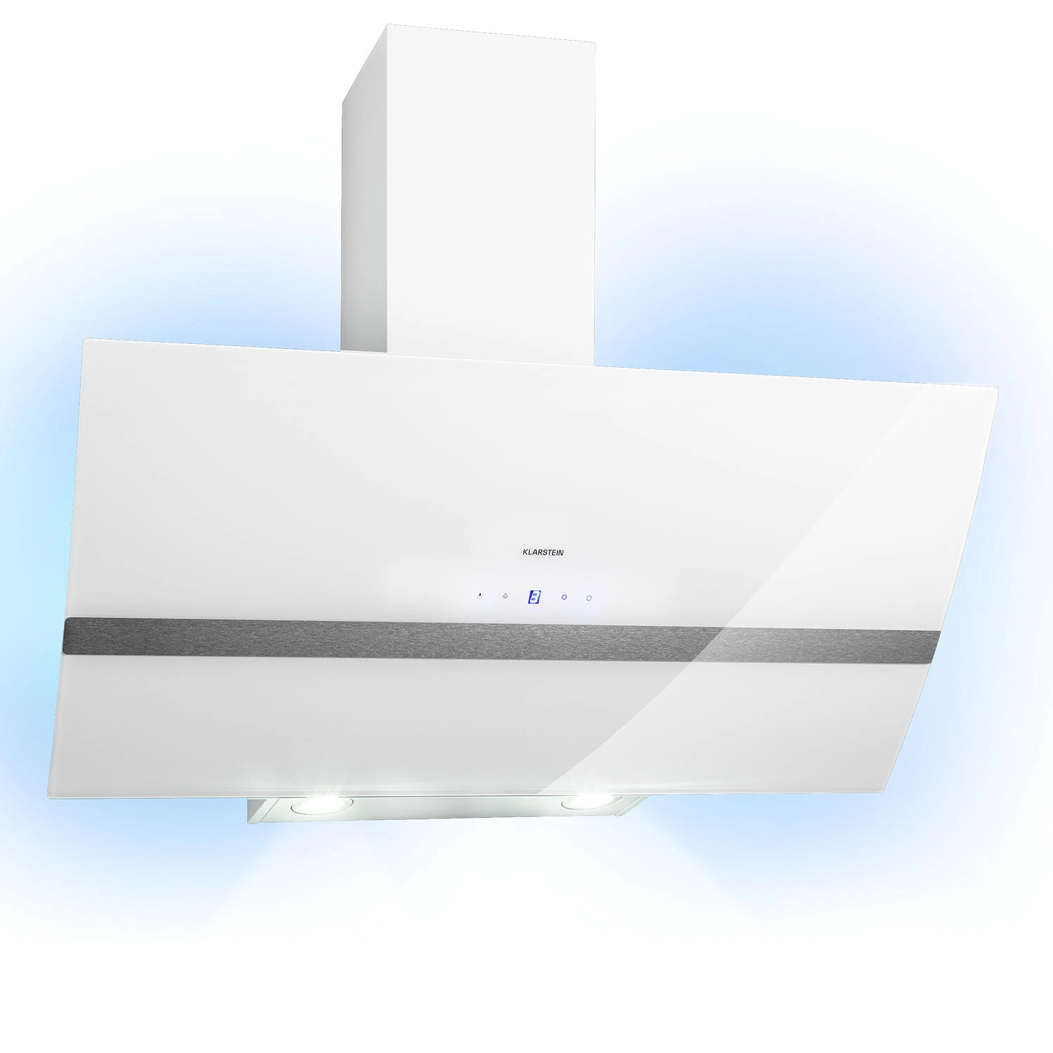 Clara 90 Dunstabzugshaube Glas 509 M³/h Touch Ambiente-Licht