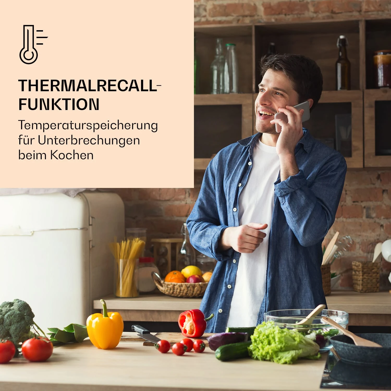 Victoria Domino Induktionskochfeld Einbau 3500W Flexzone Timer – Bild 6