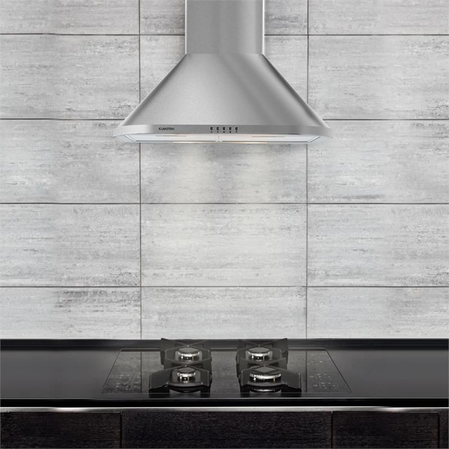 Karajan 60 Dunstabzugshaube Umluftset 536 M³/h Aktivkohlefilter – Bild 2