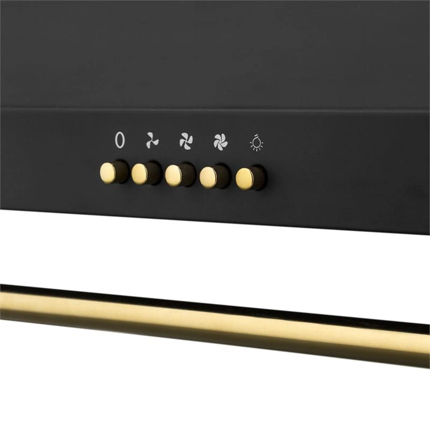 Montblanc Dunstabzugshaube Umluftset 610m³/h 165W 2x1,5W Schwarz – Bild 4